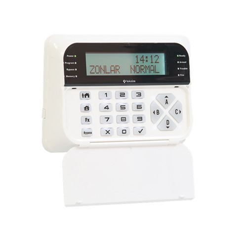 TEKNİM TSK-5710X LCD KABLOLU KEYPAD