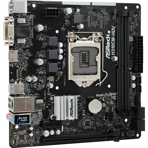 ASROCK INTEL ASRH310CM-HDV H310 DDR4 VGA GLAN SC-1151 V2 ANAKART