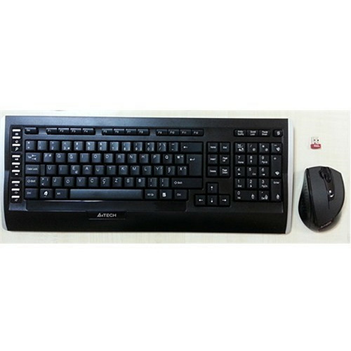 A4 TECH 9300F F KABLOSUZ SIYAH MULTIMEDYA KLAVYE MOUSE SET