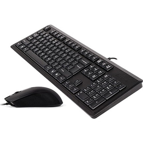 13613 A4 TECH KR-9276 Q USB SİYAH KLAVYE MOUSE SET
