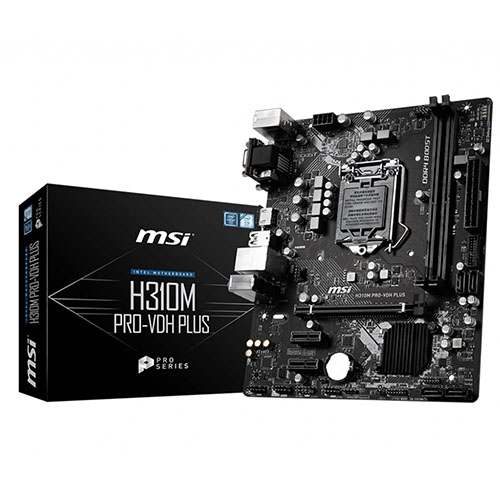 MSI INTEL H310M PRO-VDH PLUS H310 DDR4 VGA GLAN SC-1151 V2 ANAKART