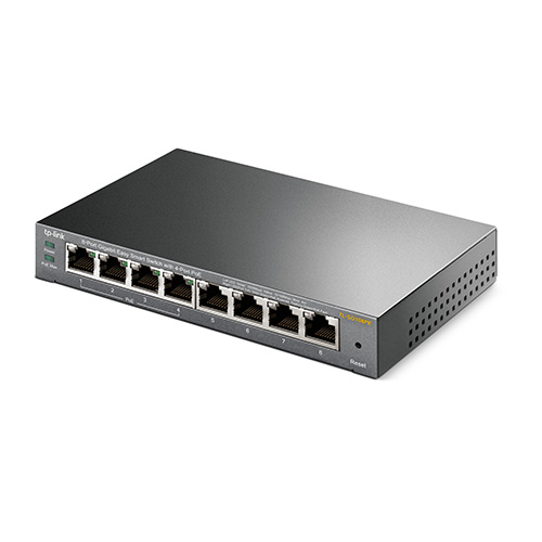 TP-LINK TL-SG108PE 8 PORT 4 PORT POE GIGABIT WEB YÖNETİLEBİLİR SWITCH 58W