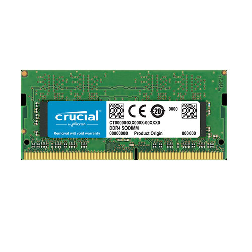 CRUCIAL 8 GB 2666 MHZ DDR4 NOTEBOOK RAM CT8G4SFS8266