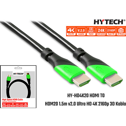 13928 HYTECH HY-HD4K20 20 MT 4K ULTRA HD HDMI KABLO