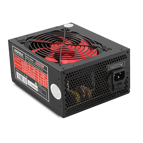 EVEREST EPS-500A 500 W 12 CM FAN POWER SUPPLY