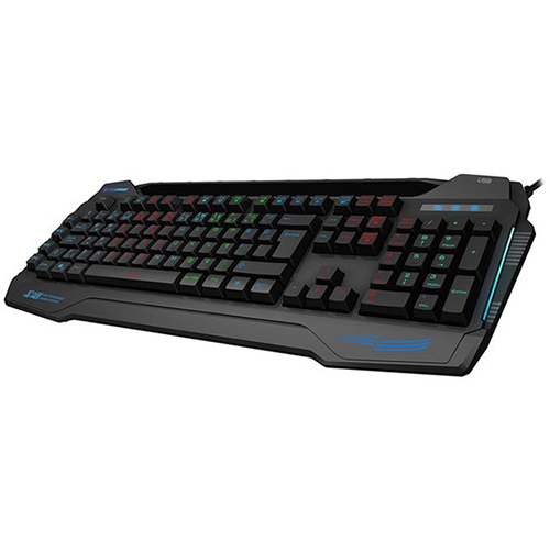 14063 RAMPAGE KB-R63 STAGE Q USB KABLOLU GAMING RGB SİYAH KLAVYE