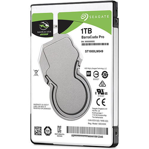 SEAGATE 2.5 1 TB 7200 RPM 128 MB SATA NOTEBOOK HDD ST1000LM049