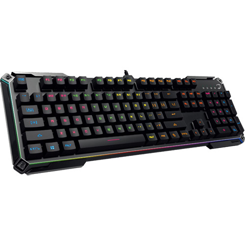 GAMEPOWER MIRANA RGB MAVİ SWITCH Q USB KABLOLU MEKANİK GAMING SİYAH KLAVYE