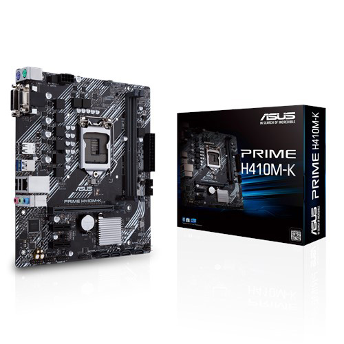 ASUS INTEL PRIME H410M-K H410 DDR4 VGA GLAN SC-1200P (10. NESİL İŞLEMCİLER İÇİN) ANAKART