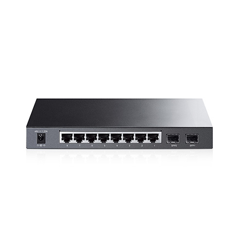 TP-LINK T1500G-10PS 8 PORT POE 2 PORT SFP GIGABIT YÖNETİLEBİLİR SWITCH 53W (TL-SG2210P)