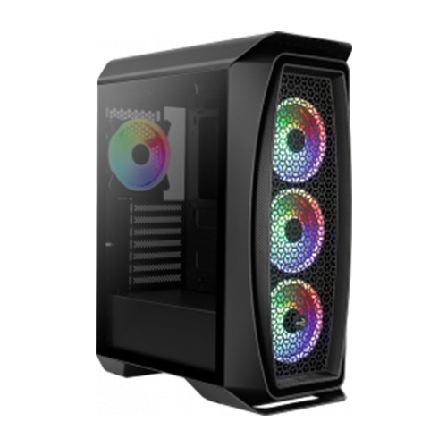 AEROCOOL AERO ONE DUO AE-AERO1D POWER YOK ATX KASA TEMPERED GLASS 4 X ARGB FAN