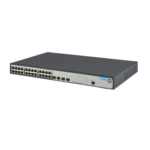 HP JG925A 24 PORT POE 4 PORT SFP GIGABIT YÖNETİLEBİLİR SWITCH 180W