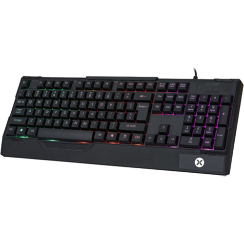 DEXIM KBL-321 DKA002 Q USB KABLOLU SİYAH RGB GAMING KLAVYE