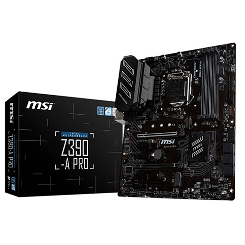 MSI INTEL Z390-A PRO Z390 DDR4 VGA GLAN SC-1151 V2 M2 NVMe ANAKART