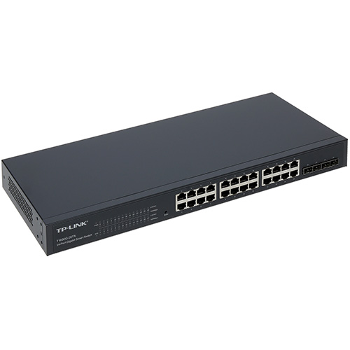 TP-LINK T1600G-28TS 24 PORT 4 PORT SFP GIGABIT YÖNETİLEBİLİR SWITCH (TL-SG2424)