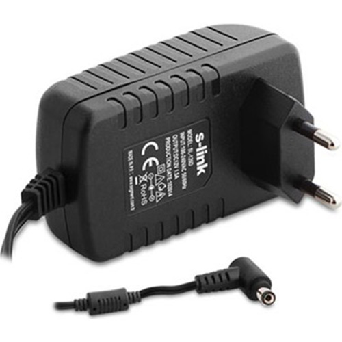 S-LINK SL-126D 12V 2A PLASTİK KAMERA ADAPTÖRÜ