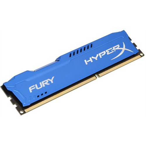 14775 KINGSTON HYPERX FURY BLUE 4 GB 1600 MHZ DDR3 PC RAM HX316C10F/4