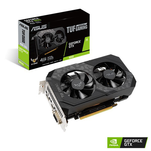 ASUS 4 GB GTX1650 GDDR6 128 BIT TUF-GTX1650-4GD6-P-GAMING DVI HDMI DP EKRAN KARTI
