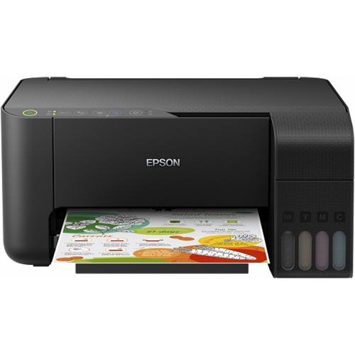 EPSON TANKLI YAZICI L3150 RENKLİ YAZICI A4 FOTOKOPİ TARAYICI USB WI-FI