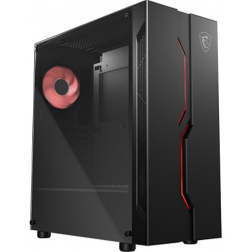MSI VAMPIRIC 010M POWER SUPPLY YOK ATX GAMING KASA TEMPERLİ CAM SİYAH