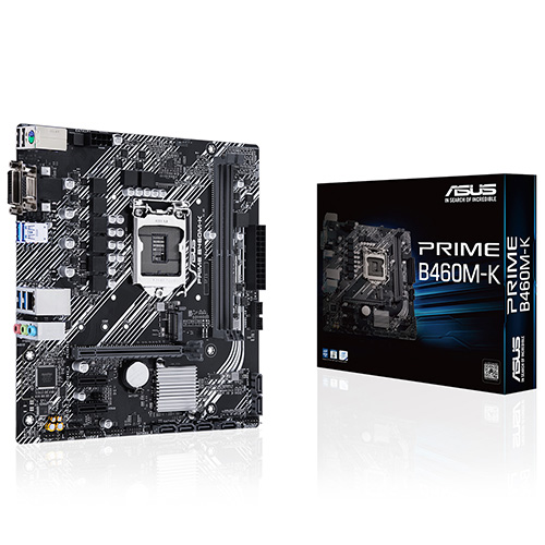 ASUS INTEL B460M-K B460 DDR4 VGA GLAN SC-1200P (10. NESİL İŞLEMCİLER İÇİN) M2 NVMe ANAKART