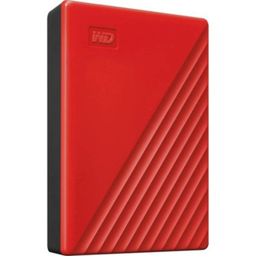 W.D 2.5 MY PASSPORT 4 TB USB 3.0 EXTERNAL HDD KIRMIZI WDBPKJ0040BRD-WESN