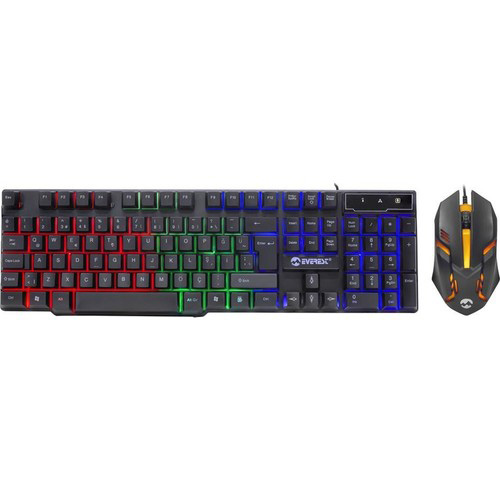 EVEREST KM-G77 X-VAYNE Q KABLOLU USB RGB KLAVYE MOUSE SET GAMING