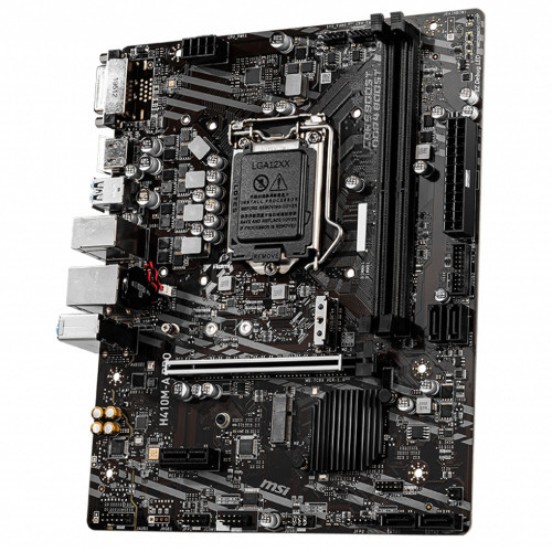 MSI INTEL H410M-A PRO DDR4 VGA GLAN SC-1200P (10. NESİL İŞLEMCİLER İÇİN) M2 NVMe ANAKART