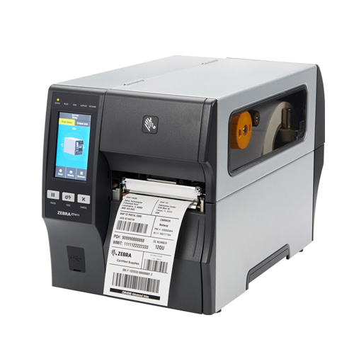 ZEBRA ZT411 TERMAL TRANSFER 203 DPI SERİ USB ETHERNET BLUETOOTH ENDÜSTRİYEL BARKOD YAZICI