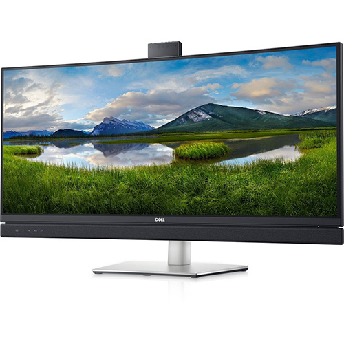 DELL 34 C3422WE LED WQHD HDMI DP 3440 X 1440 ULTRA SHARP 5 MP WEBCAM CURVED VİDEO KONFERANS MONİTÖRÜ