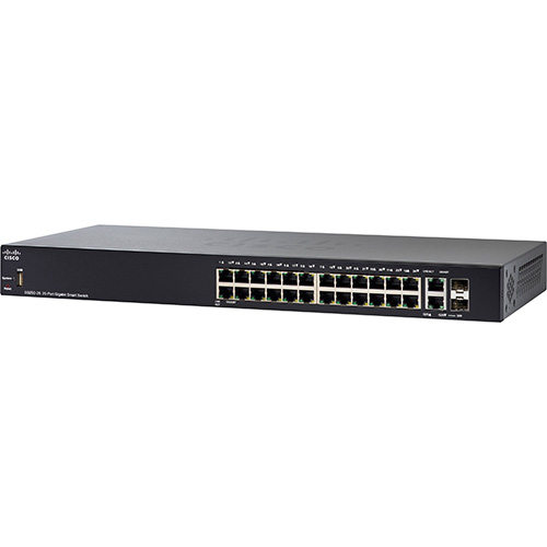 CISCO SG250-26-K9-EU 24 PORT 2 PORT SFP 2 PORT GBIT UPLINK GIGABIT YÖNETİLEBİLİR SWITCH