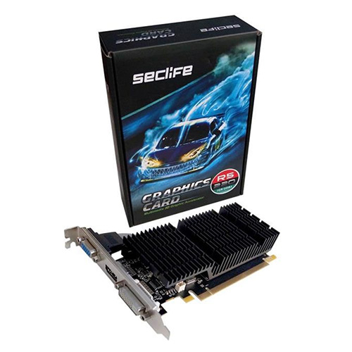 SECLIFE 2 GB R5 220 DDR3 64 BİT HDMI DVI VGA AMD 16X
