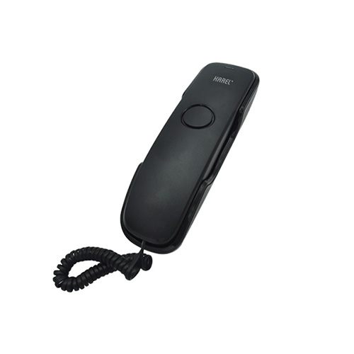 KAREL TM-902 DUVAR TİPİ TELEFON SİYAH