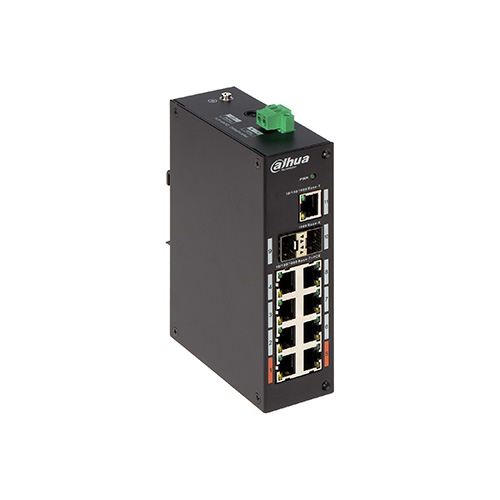 DAHUA PFS3211-8GT-120 8 PORT POE 2 PORT SFP 1 PORT GBIT UPLINK 10/100/1000 SWITCH 120W