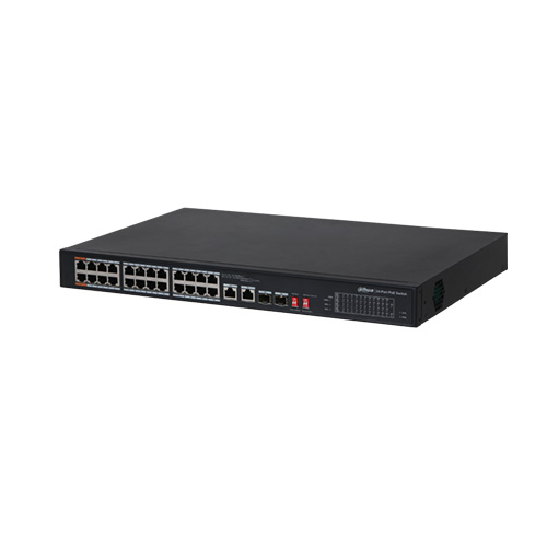 15327 DAHUA PFS3226-24ET-240 24 PORT POE 2 PORT SFP 2 PORT GBIT UPLİNK 10/100 SWITCH 240W