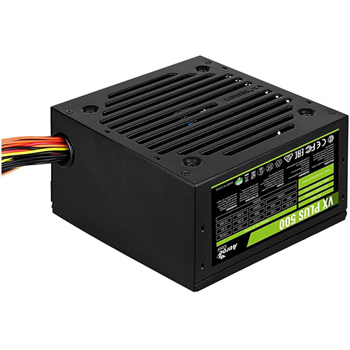 AEROCOOL VX PLUS AE-VXP500 500W 12 CM FAN POWER SUPPLY