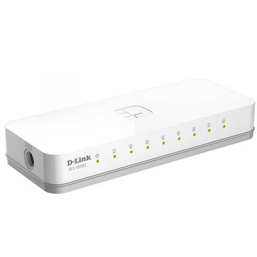 15412 D-LINK DES-1008C 8 PORT 10/100 SWITCH