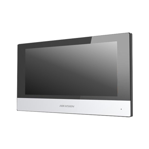 HIKVISION DS-KH6320-WTE1 WİFİ 7 IP İÇ KAPI ÜNİTESİ SİYAH GRİ