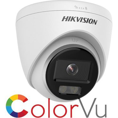 HIKVISION DS-2CD1327G0-LUF 2 MP COLORVU 2.8 MM 30 MT IP DOME KAMERA /DAHİLİ MİKROFON