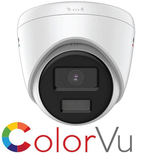HIKVISION DS-2CD1347G0-LUF 4 MP COLORVU 2.8 MM 30 MT IP DOME KAMERA /DAHİLİ MİKROFON