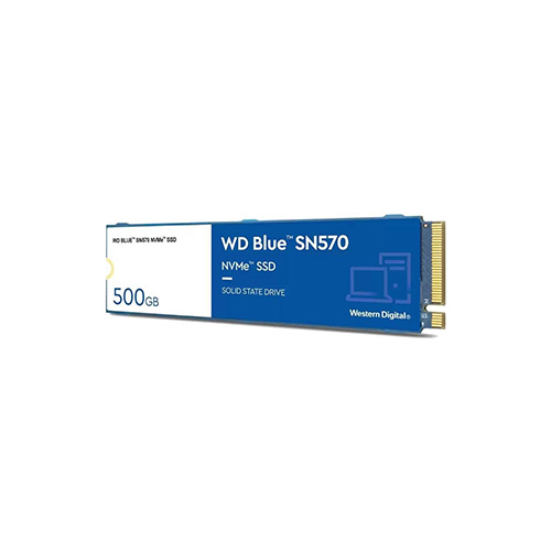 W.D SN570 BLUE WDS500G3B0C NVMe M2 500 GB 3500/2300 SSD HDD