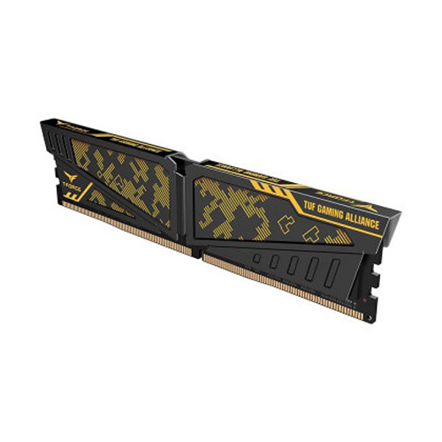 TEAM T-FORCE TUF YELLOW 8 GB 3200 MHZ DDR4 PC RAM TLTYD48G3200HC16F01 KUTULU