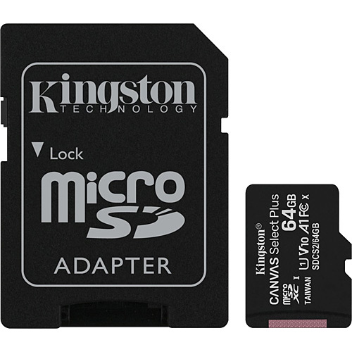 KINGSTON 64 GB UHS1 100 MB/SN SDXC MICRO SD KART SDCS2/64