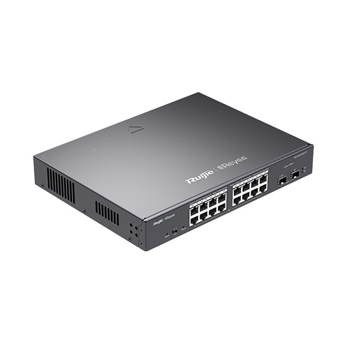 RUIJIE REYEE RG-ES218GC-P 16 PORT GİGABİT POE 2 PORT SFP 10/100/1000 YÖNETİLEBİLİR SWITCH 240W