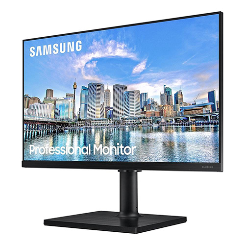 SAMSUNG 24 LF24T450FQRXUF LED IPS 5 MS 75 HZ VGA HDMI DP FULL HD SİYAH VESA KURUMSAL PIVOT MONİTÖR