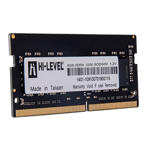 HI-LEVEL 8 GB 3200 MHZ DDR4 NOTEBOOK RAM HLV-SOPC25600D4/8G