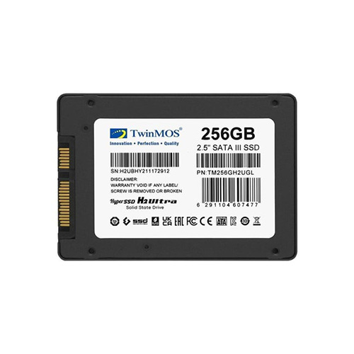 TWINMOS 2.5 256 GB SATA3 580/550 SSD HDD TM256GH2UGL