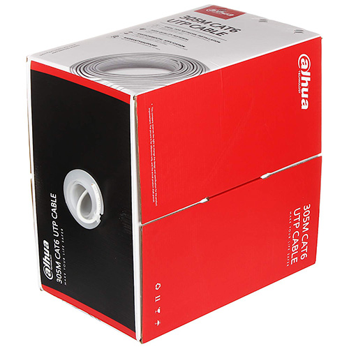 DAHUA PFM920I-6UN-C CAT6 UTP 305 MT SAF BAKIR 23 AWG LSZH KABLO
