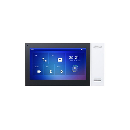 DAHUA VTH-2421FW-P 7 IP İÇ KAPI ÜNİTESİ LCD DOKUNMATİK EKRAN BEYAZ