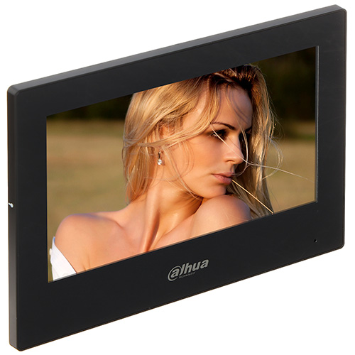 DAHUA VTH5321GB-W ANDROID 7 IP İÇ KAPI ÜNİTESİ LCD DOKUNMATİK EKRAN SİYAH